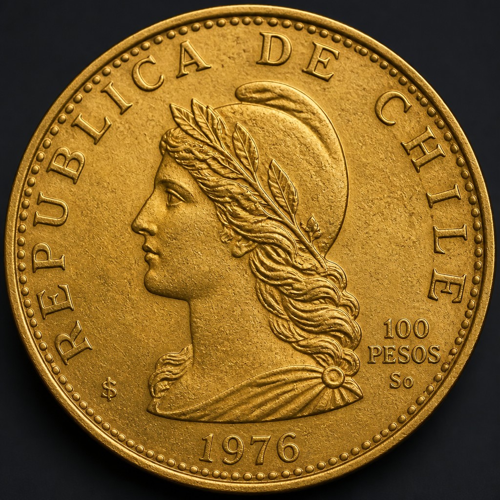 Chilean 100 Pesos Gold 'Condor'