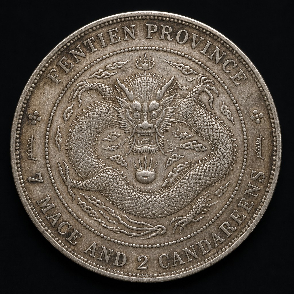 Chinese Fengtien Province Dragon Dollar