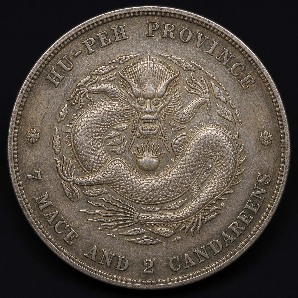 Chinese Hupeh Province Dragon Dollar
