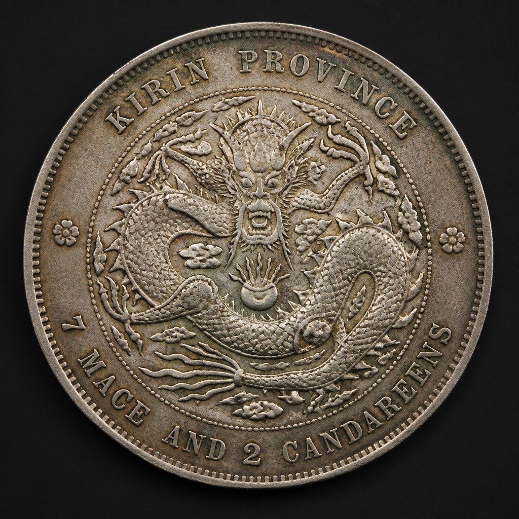 Chinese Kirin Province Dragon Dollar