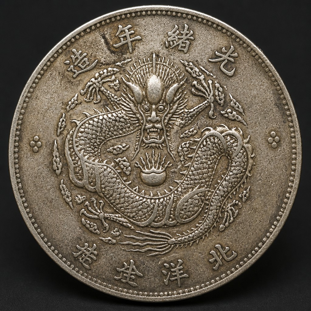 Chinese Pei Yang (Peiyang) Arsenal Dragon Dollar