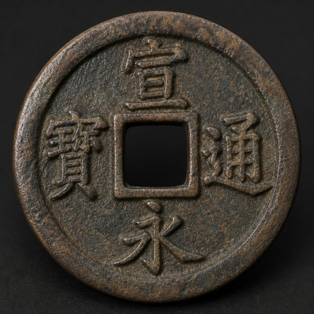 Chinese Song Dynasty Cash Coin