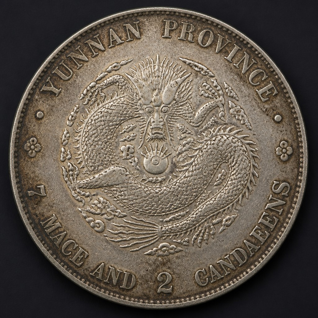 Chinese Yunnan Province Dragon Dollar