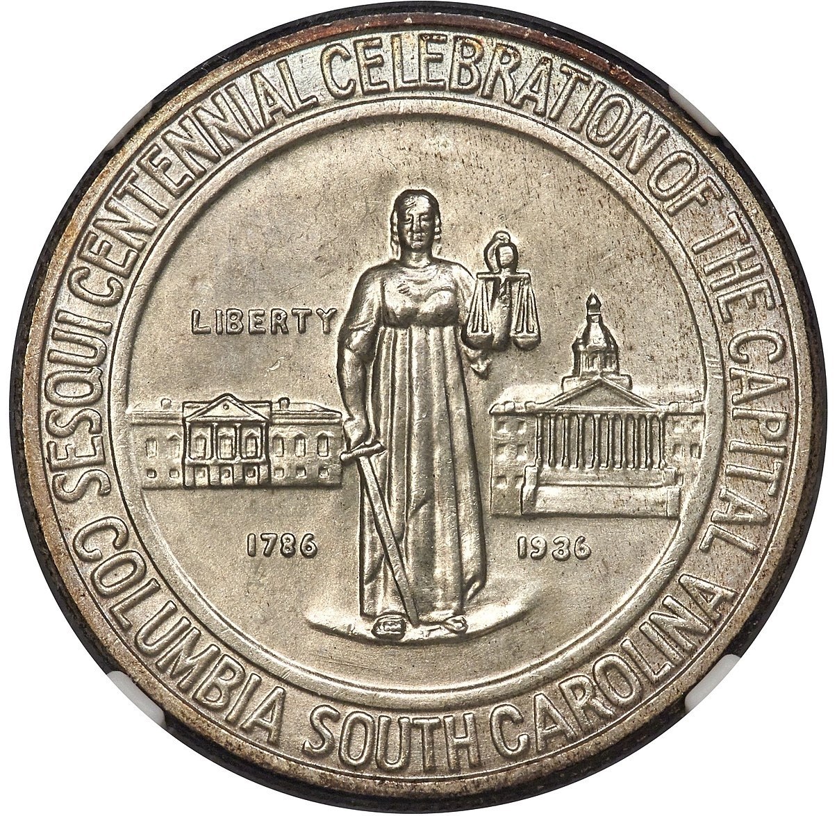 Columbia South Carolina Sesquicentennial Half Dollar
