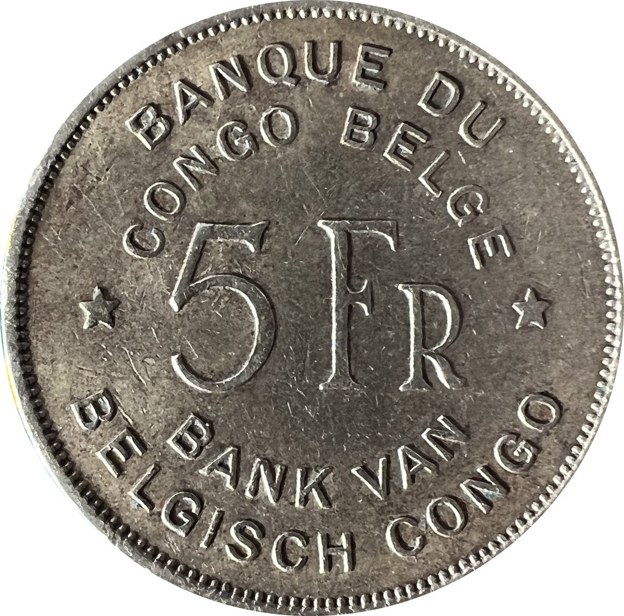 Congo 5 Francs