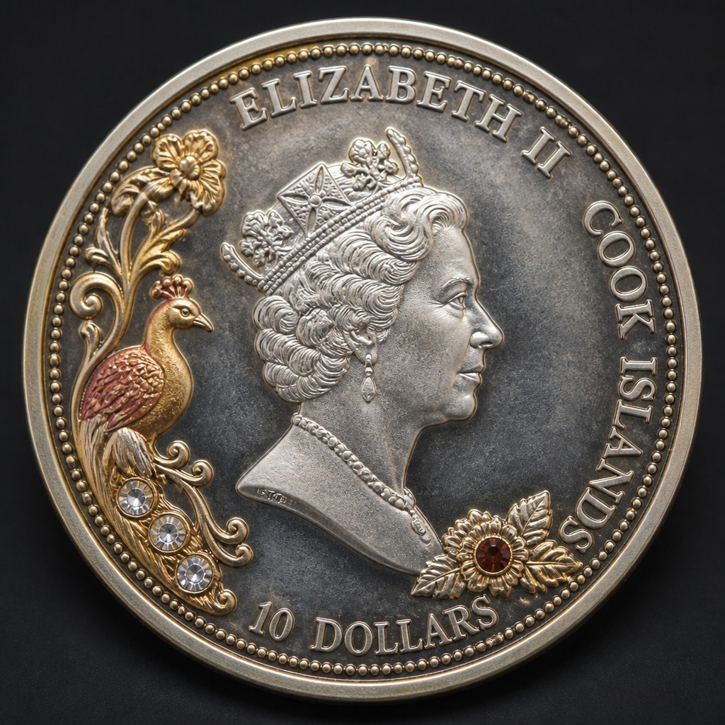 Cook Islands Colored Silver Coins