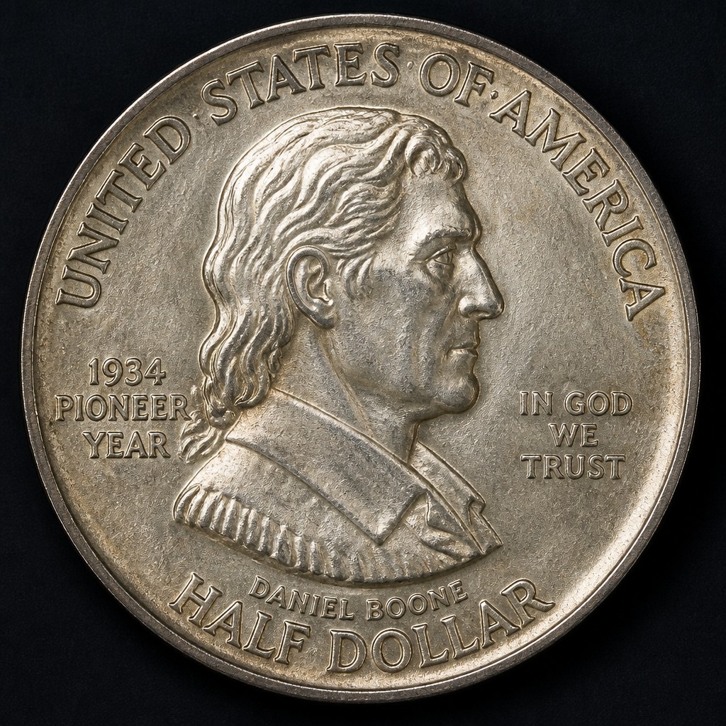 Daniel Boone Bicentennial Half Dollar