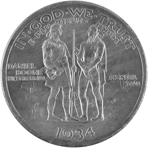 Daniel Boone Bicentennial Half Dollar