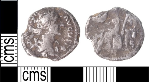 Denarius of Faustina the Younger