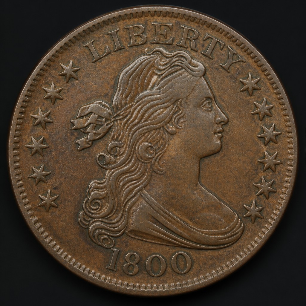 Draped Bust Half Cent