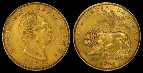 East India Company Two Mohurs