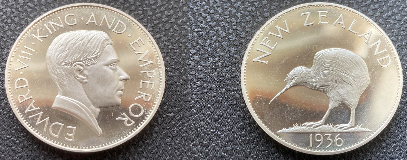 Edward VIII New Zealand Crown