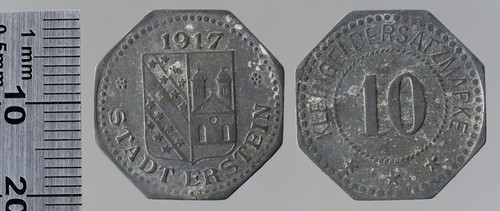 Erstein Notgeld 10 Pfennigs