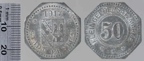 Erstein Notgeld 50 Pfennigs