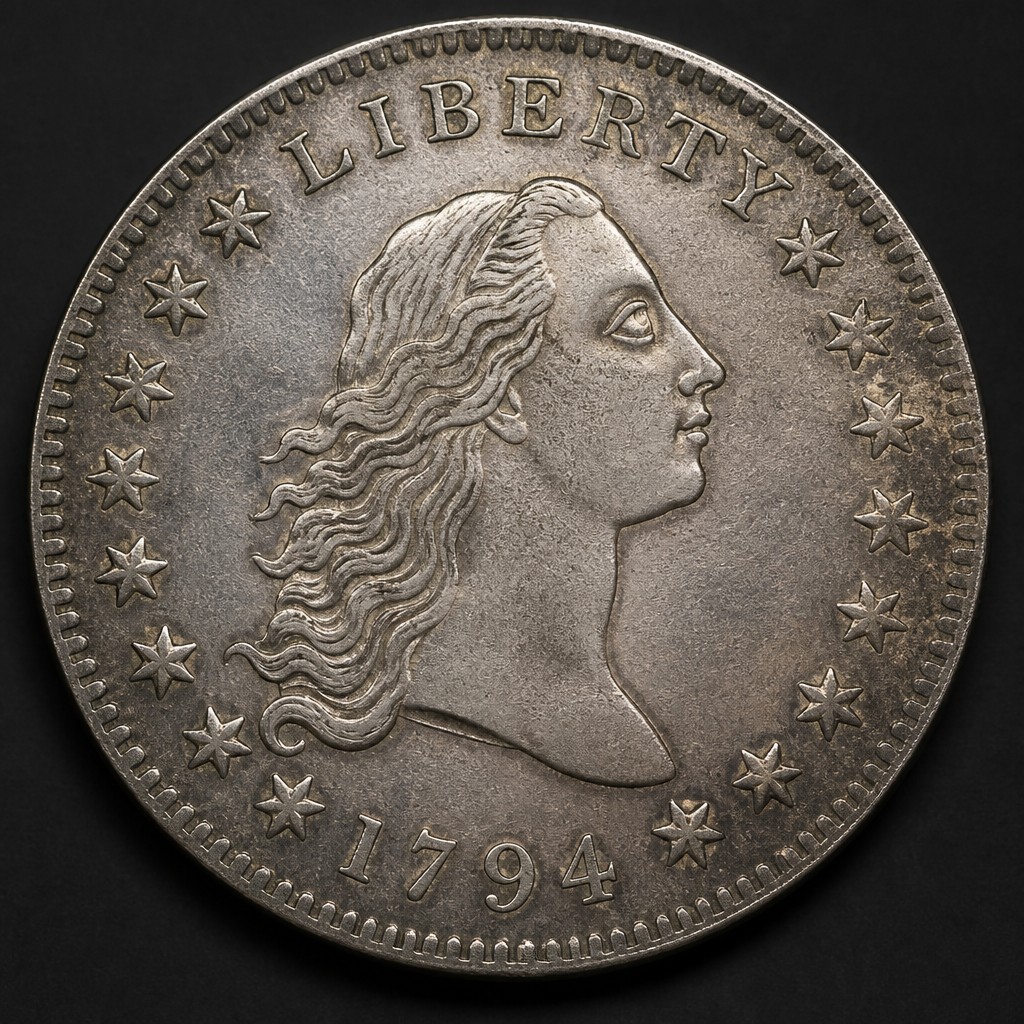 Flowing Hair Dollar