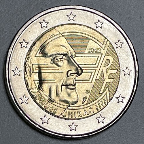 How to Identify the France 2 Euro Jacques Chirac Commemorative