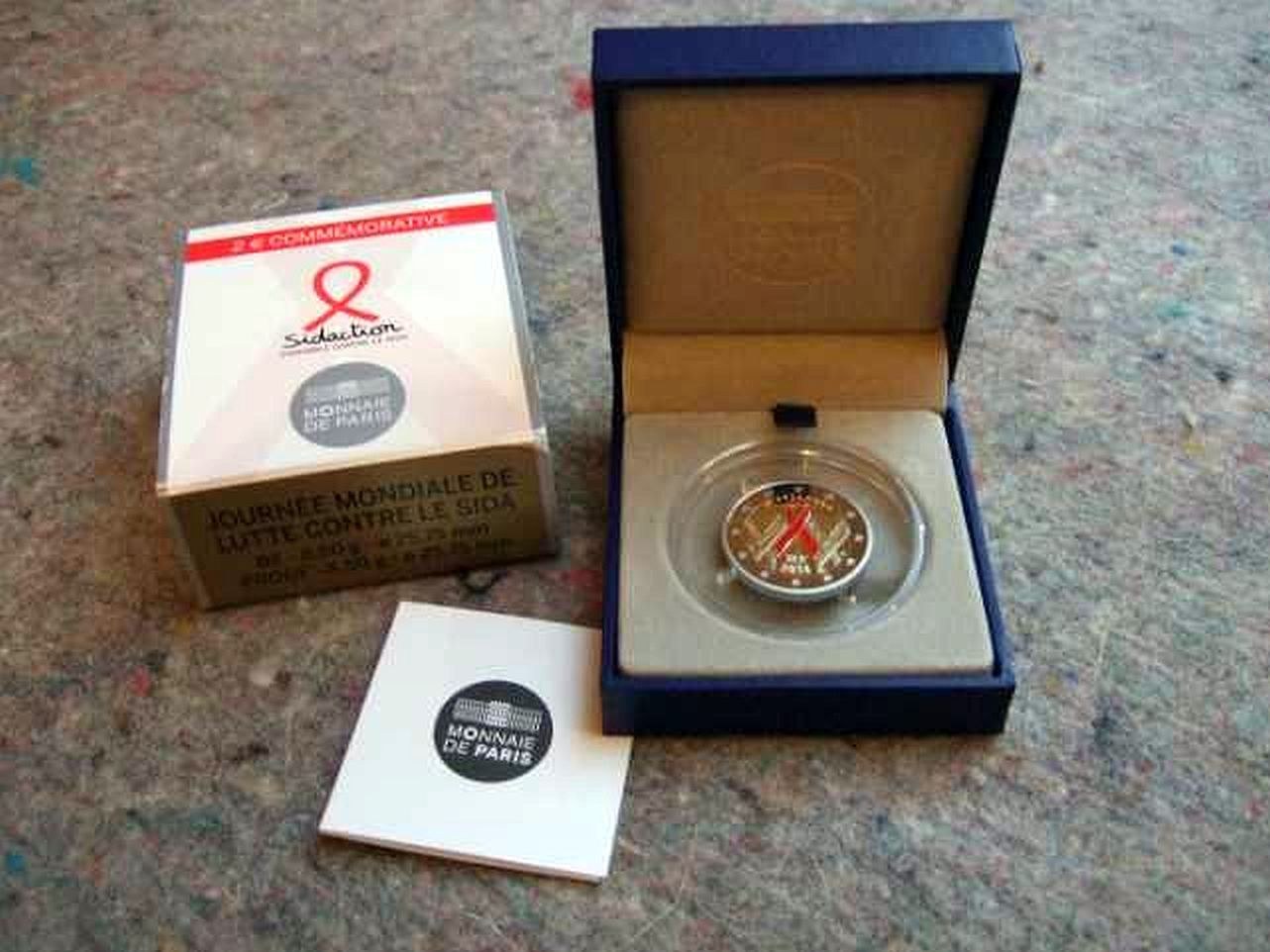 How to Identify the France 2 Euro Sidaction Commemorative
