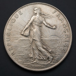French 100 Francs Silver