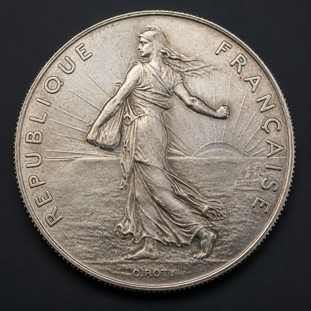 French 100 Francs Silver