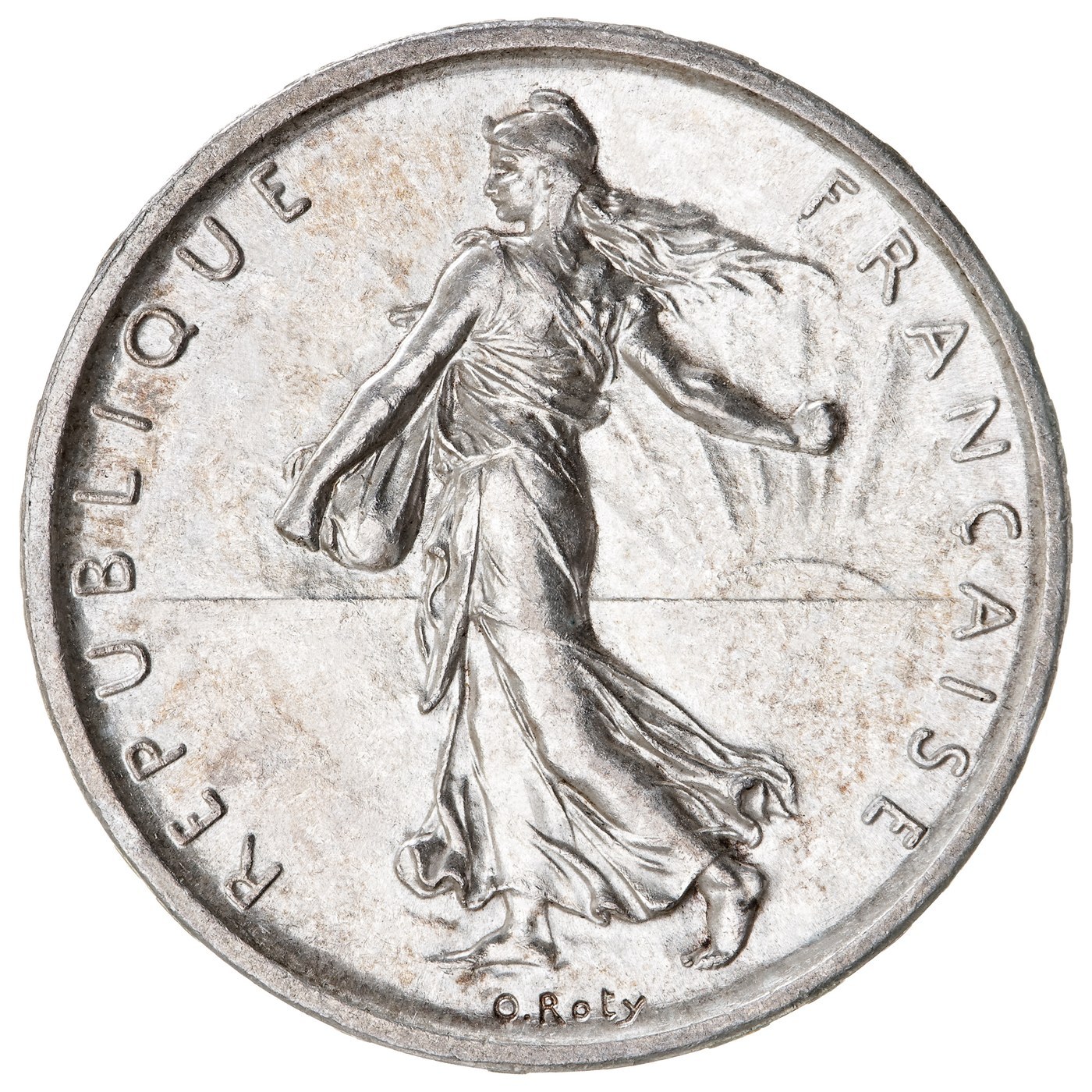 French Semeuse 5 Francs