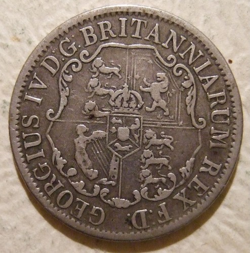 George IV One Quarter Spanish Dollar