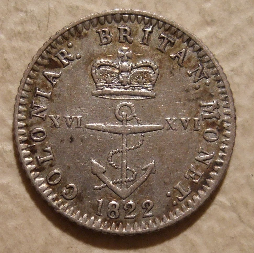George IV One Sixteenth Spanish Dollar