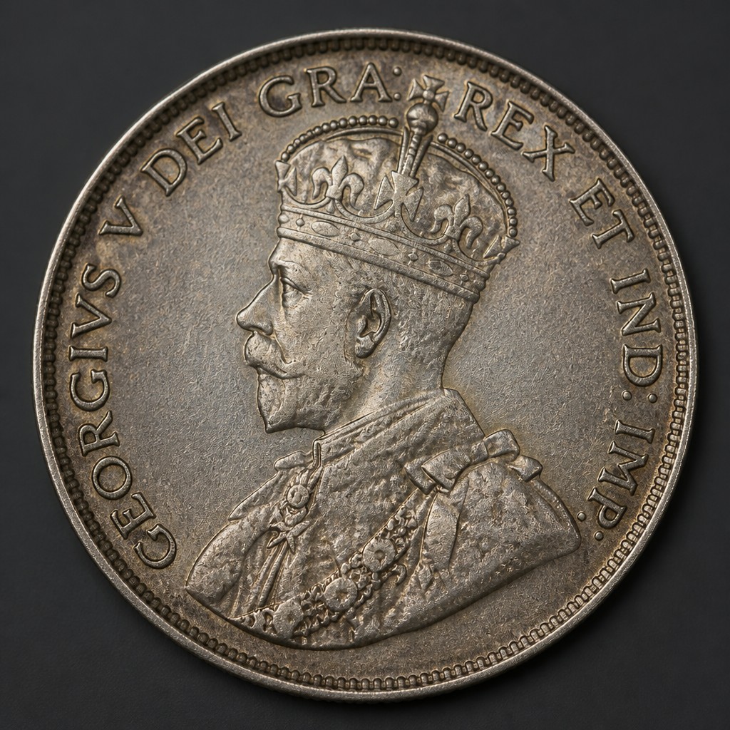 George V Five Cents (silver)