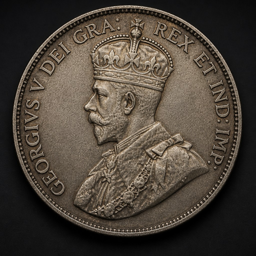 George V Twenty-Five Cents (silver)