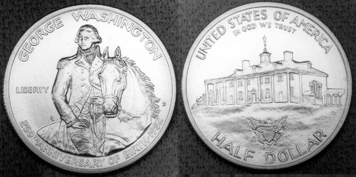 How to Identify the George Washington 250th Anniversary Half Dollar
