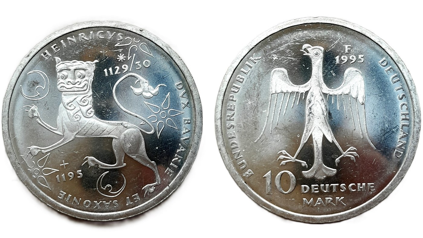 German 10 Deutsche Mark Commemorative