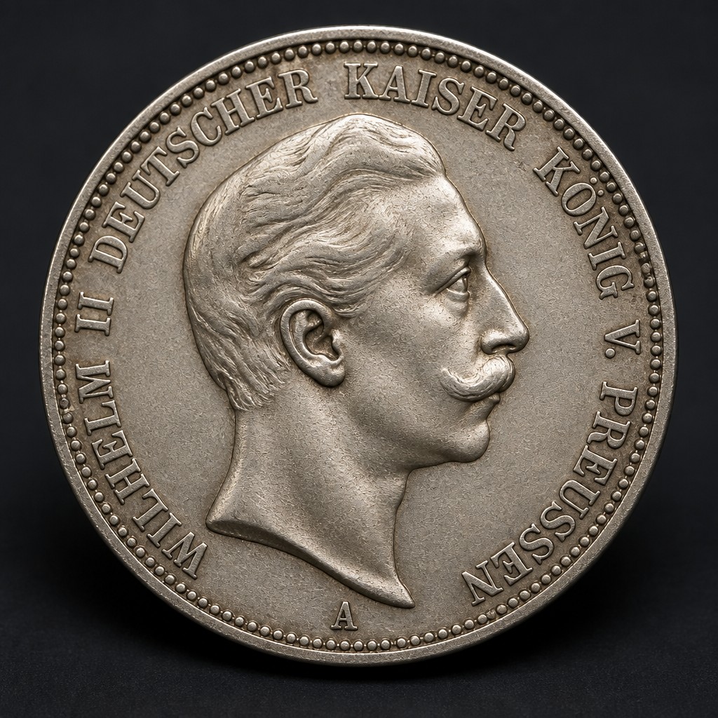 German 3 Mark Silver