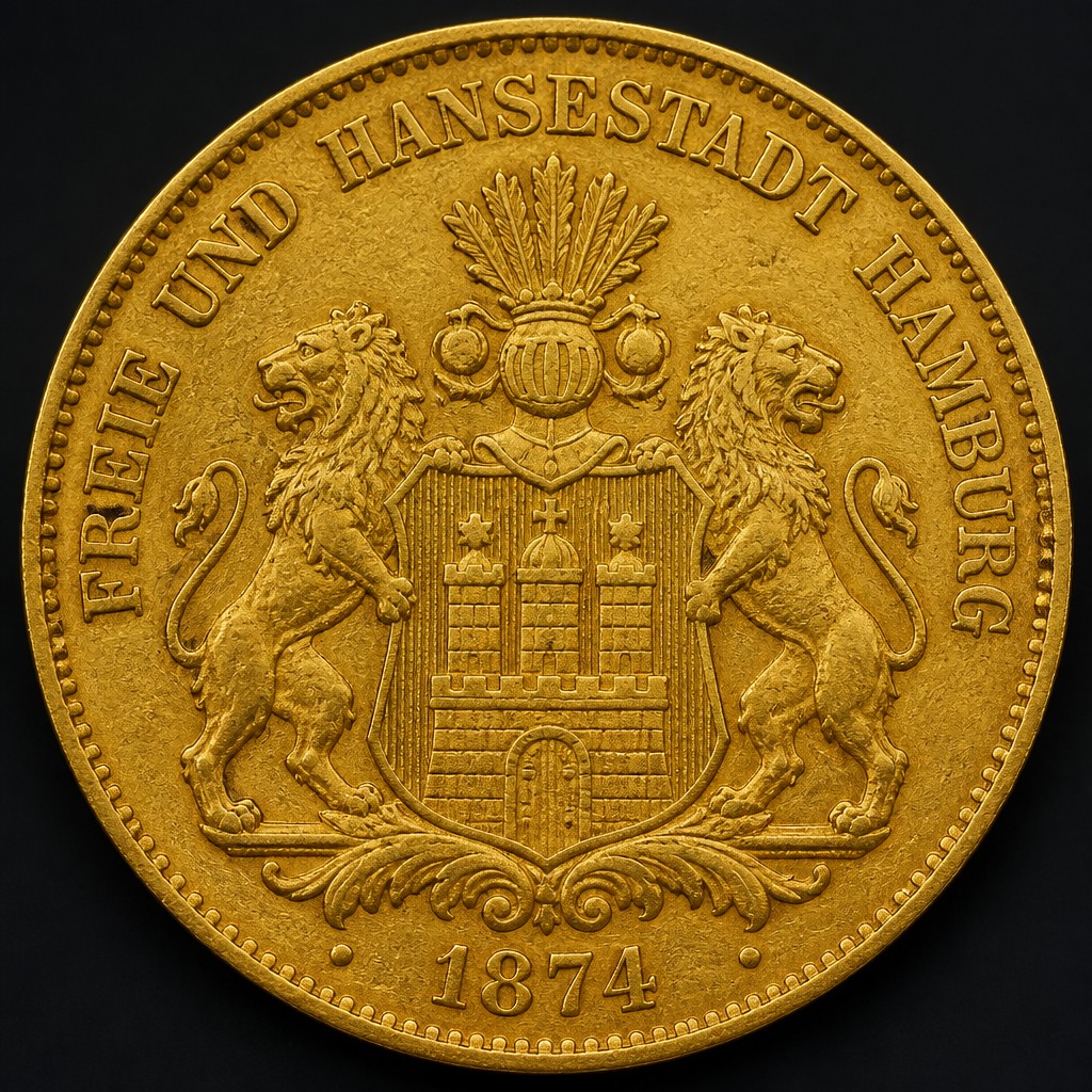 German Hamburg Ducat