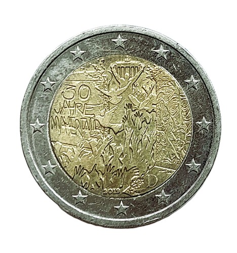 Germany 2 Euro Fall of the Berlin Wall Commemorative