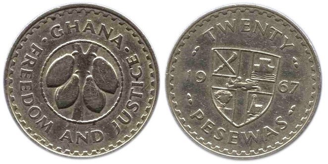 Ghana 20 Pesewas
