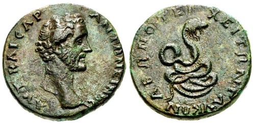 Glycon Bronze Coin