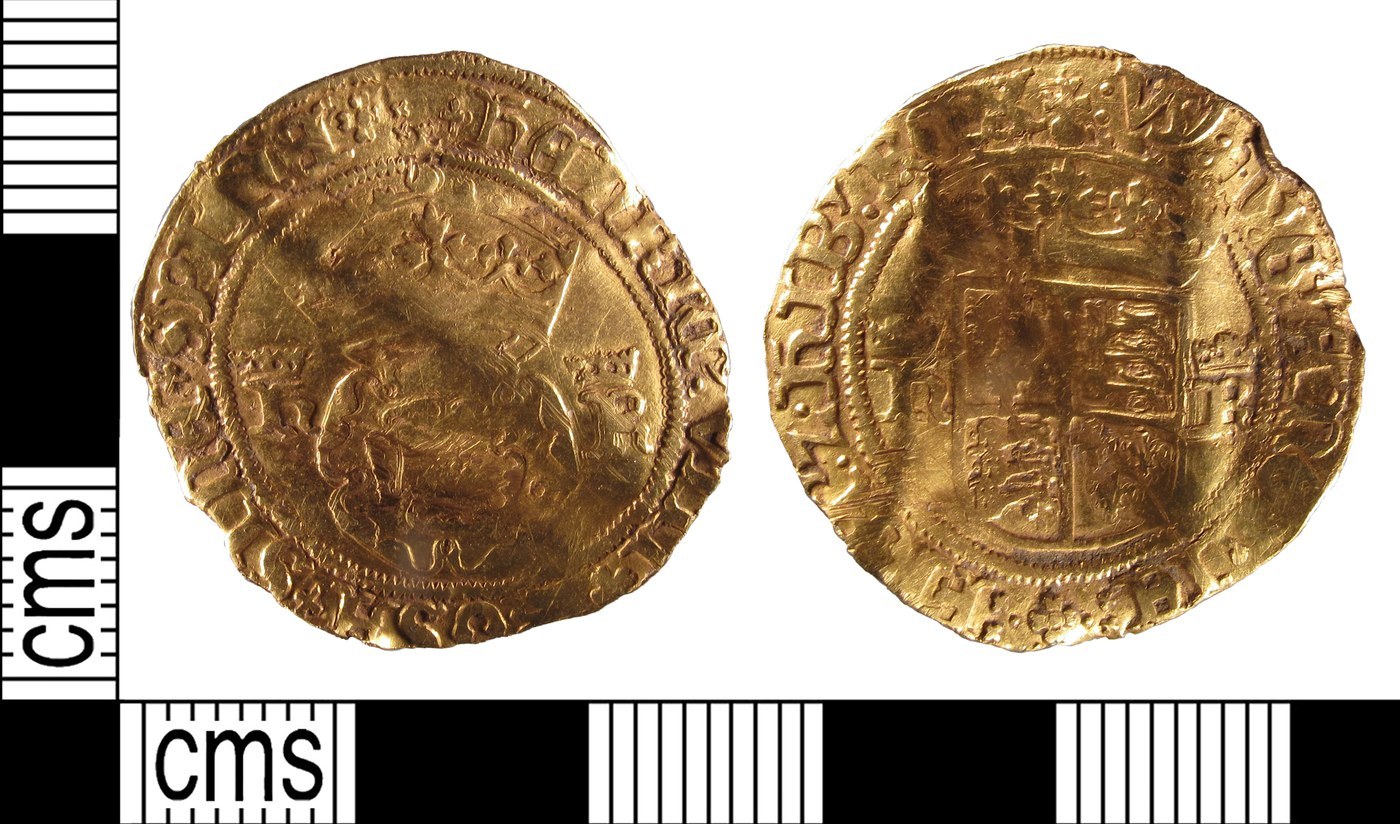Gold Crown of Henry VIII (Third Coinage)