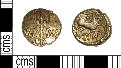 Gold Stater of the Catuvellauni and Trinovantes