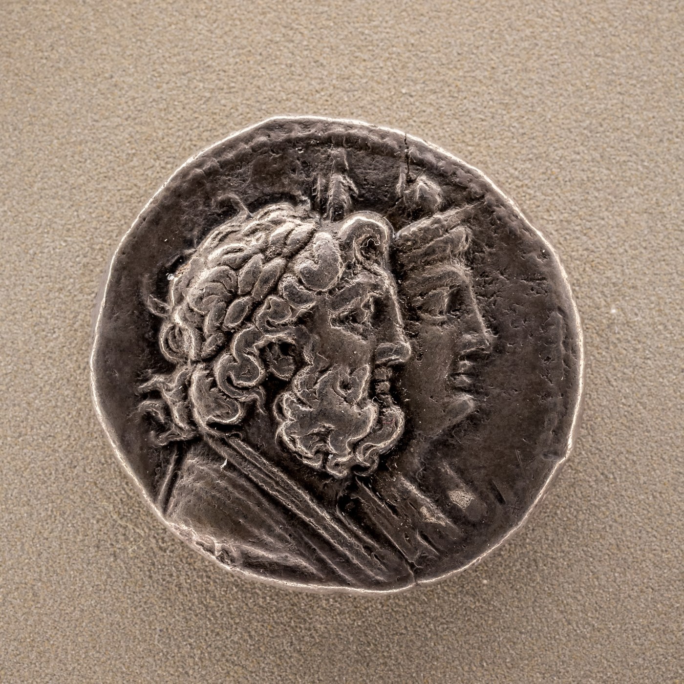 Gold Tetradrachm of Ptolemy II and Arsinoe II
