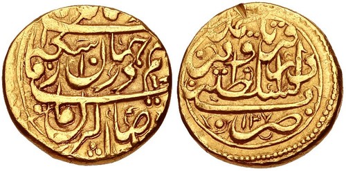Gold Toman of Agha Mohammad Khan Qajar