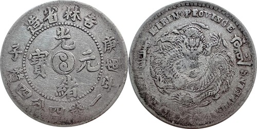 Guangxu Yuanbao 20 Cents