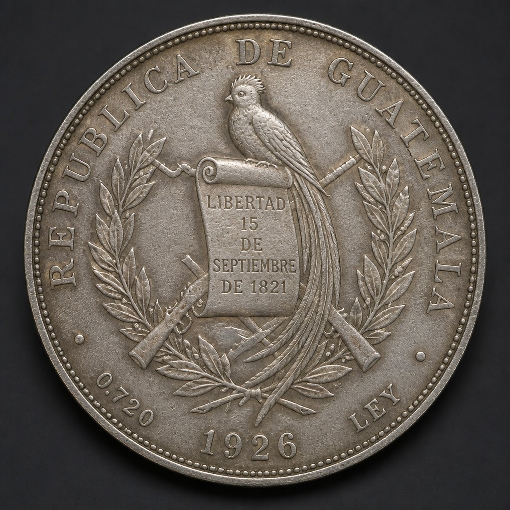 Guatemala Quetzal Silver