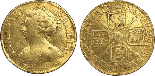 Half Guinea of Anne