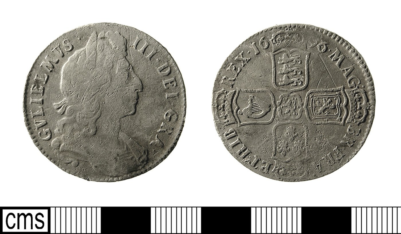 Halfcrown of William III