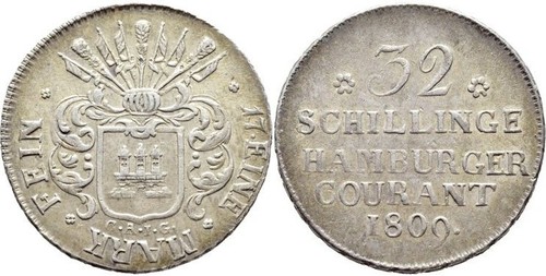 Hamburg 32 Schilling