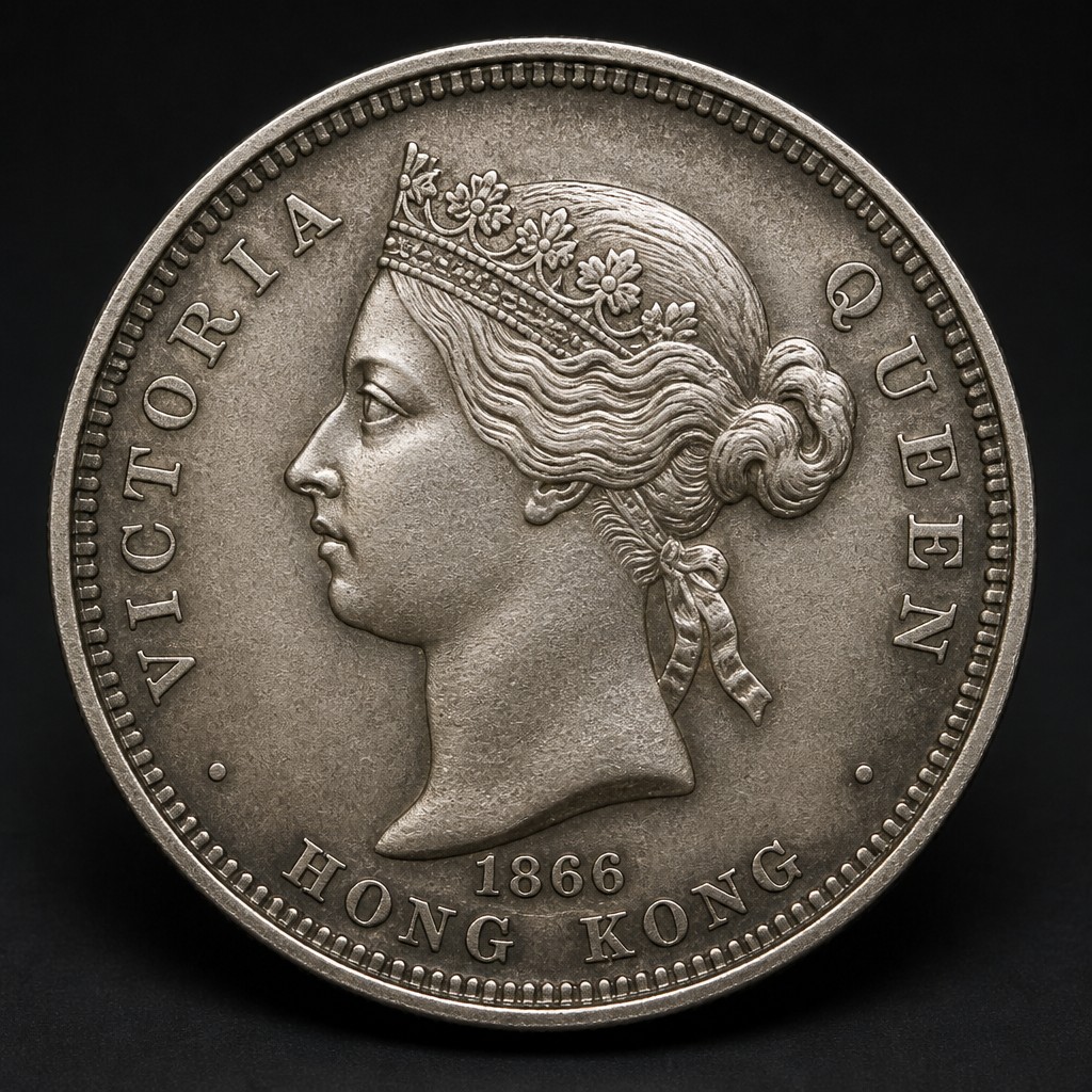 Hong Kong Dollar (1866–1868 Silver Dollar)