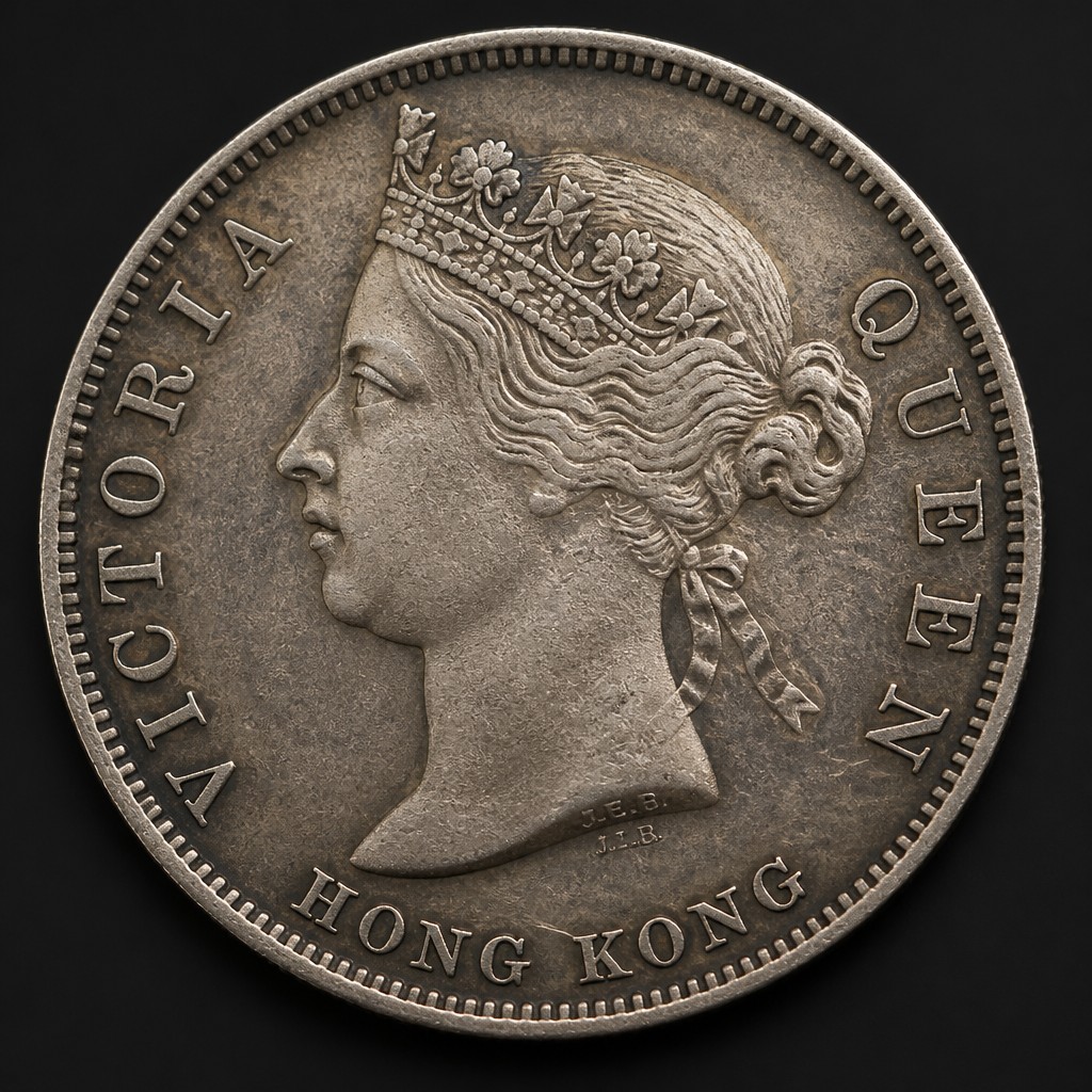 Hong Kong Silver Dollar (1866–1868, Victoria)
