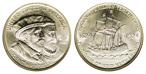 Huguenot-Walloon Tercentenary Half Dollar