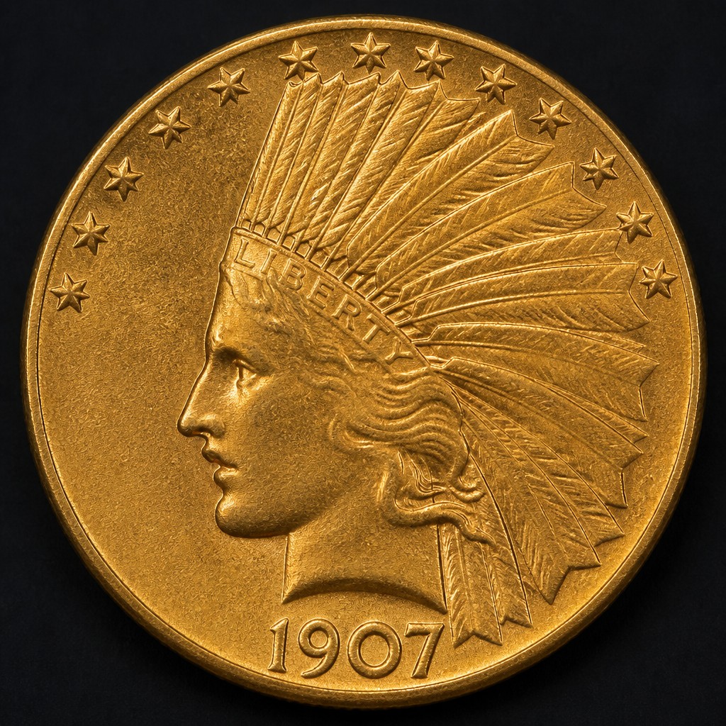 Indian Head Eagle ($10)