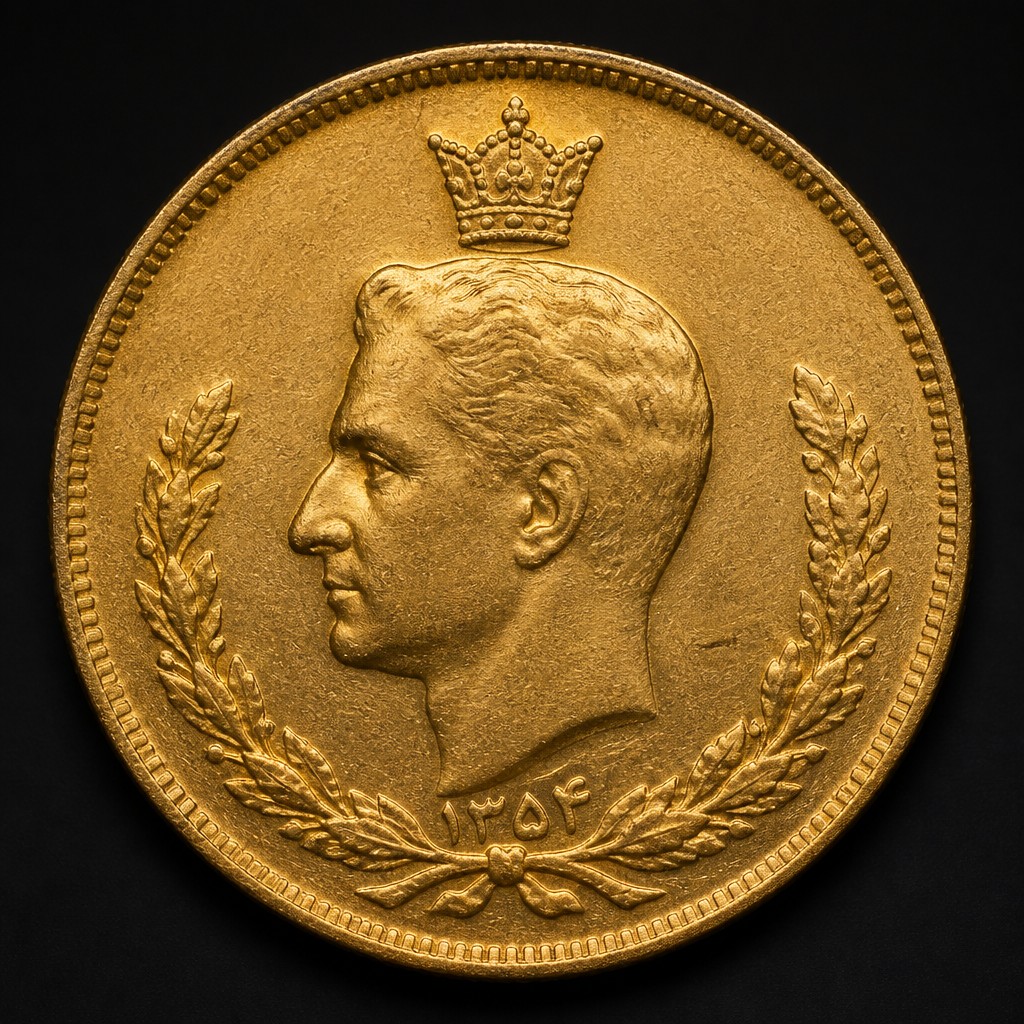 Iranian Pahlavi Gold Coin