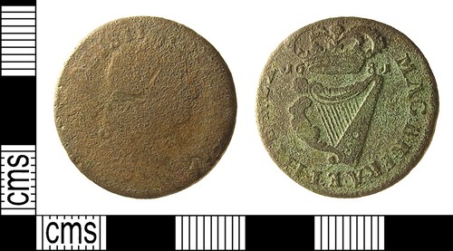 Irish Halfpenny of Charles II